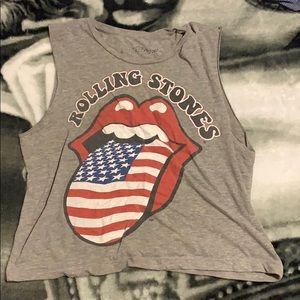 Rolling stone tank top